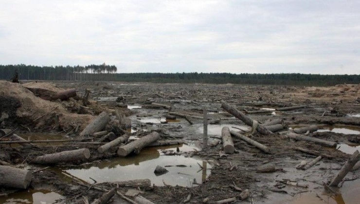 В Украине в регионе добычи янтаря давно наступил экологический кризиc - «В мире»