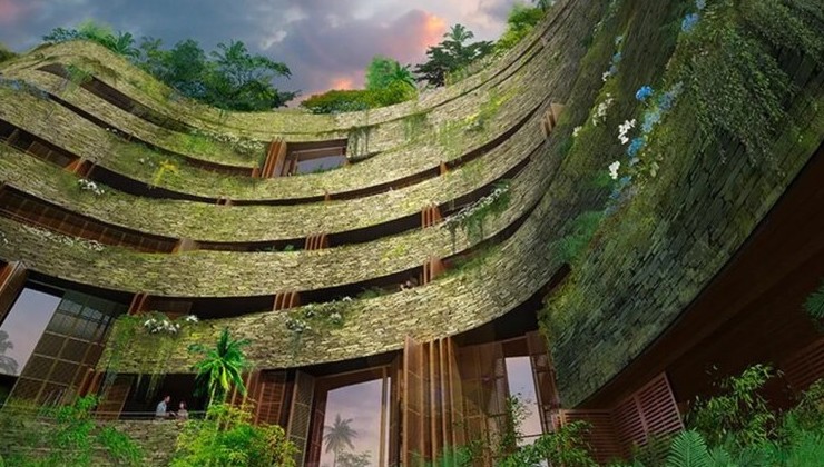 В Эквадоре строят жилой комплекс, имитирующий горы - «В мире»