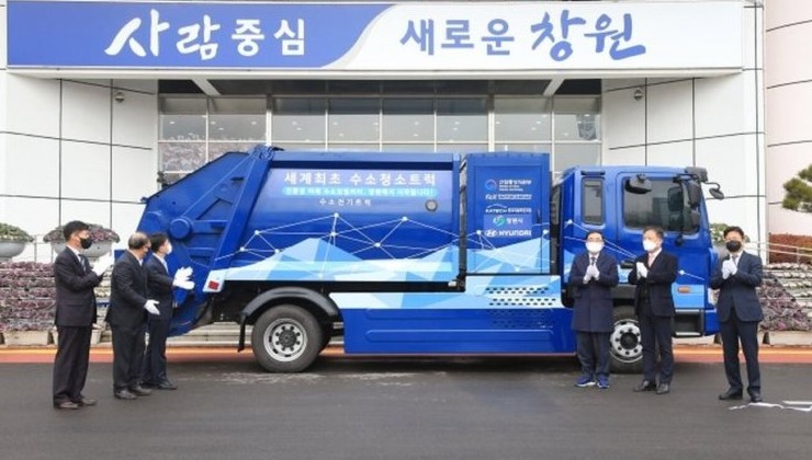 В Южной Корее разработали водородный мусоровоз - «В мире»