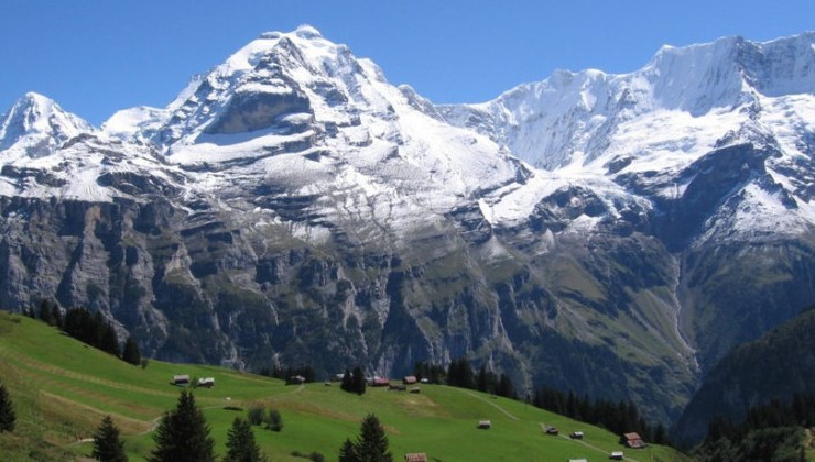 Ледники в Швейцарских Альпах стремительно тают - «В мире»