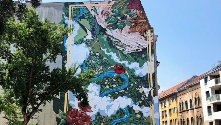 В Будапеште появились экологичные граффити - «В мире»
