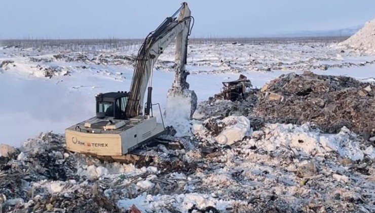 В Норильске потушили горящий полигон ТКО - «Экология России»