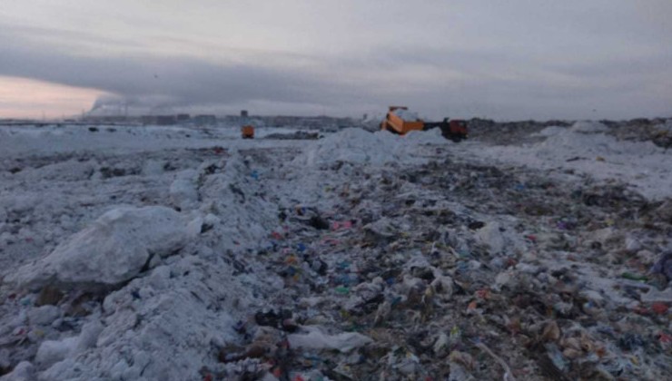 В Норильске загорелся мусорный полигон - «Экология России»