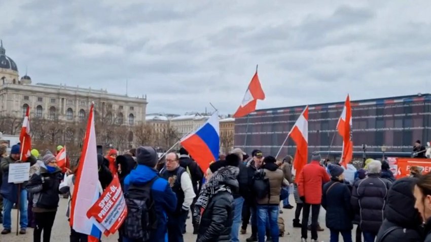В Вене прошел митинг в поддержку снятия санкций с России - «Экология»