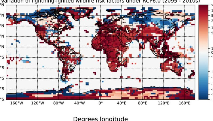Ученые предупреждают: Потепление планеты может привести к увеличению количества “горячих молний”, вызывающих лесных пожаров - «В мире»