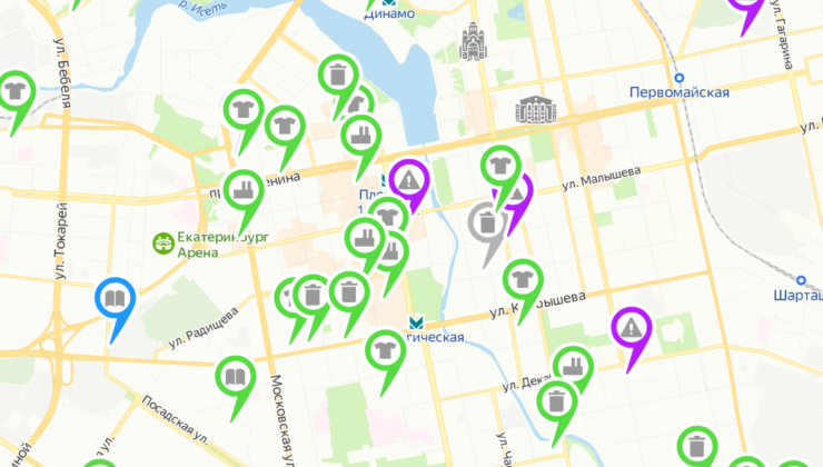 В Свердловской и Белгородской областях запустили онлайн-карты раздельного сбора ТКО - «Экология России»