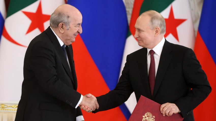 "Новый этап отношений". О чем договорился Путин с президентом Алжира - «Экология»