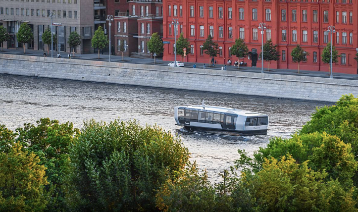 На Москве-реке запустили электротрамваи - «Экология России»