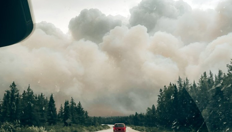 290 мегатонн достиг общий объем выбросов CO2 в результате лесных пожаров в Канаде - «В мире»