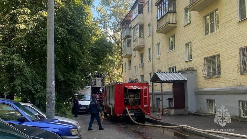 Пожар в жилом доме в Красногорске локализовали - «Экология»