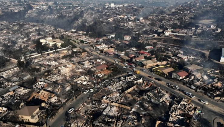 Лесные пожары в Чили унесли жизни 51 человека - «В мире»