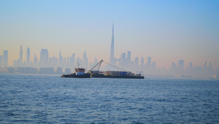 У побережья Дубая создают искусственный риф - «В мире»