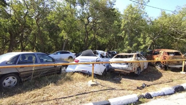 В Геленджике ликвидировали свалку старых автомобилей - «Экология России»