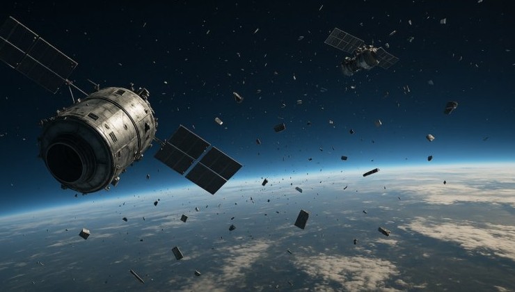Сгорающие спутники оставляют след: космические отходы и риск для атмосферы - «Экология России»