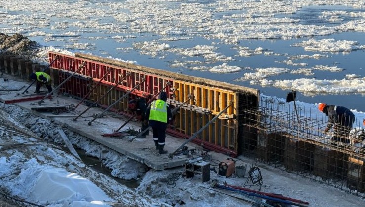 Дамба на реке Зея достигла стадии высокой готовности: в Владимировке завершают ключевые этапы строительства - «Экология России»