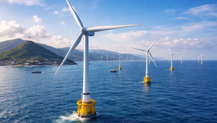 Южная Корея делает ставку на ветер: Hanwha Ocean получило контракт на $1,8 млрд на строительство офшорной ветровой станции - «В мире»