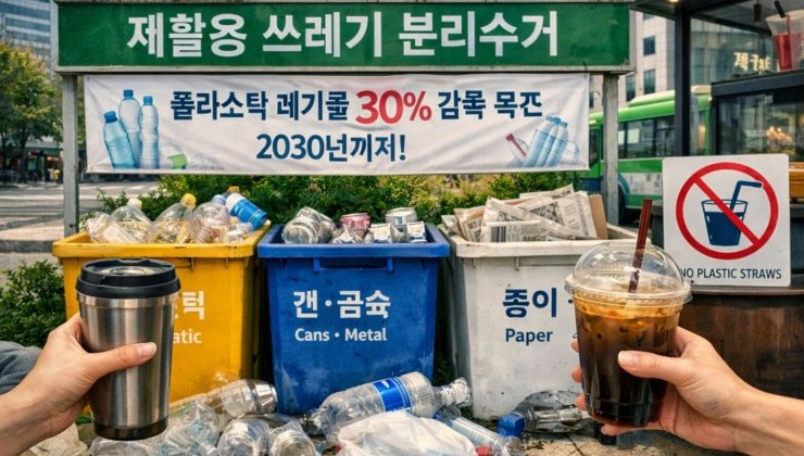 Южная Корея нацелилась сократить пластиковые отходы на 30% к 2030 году - «В мире»