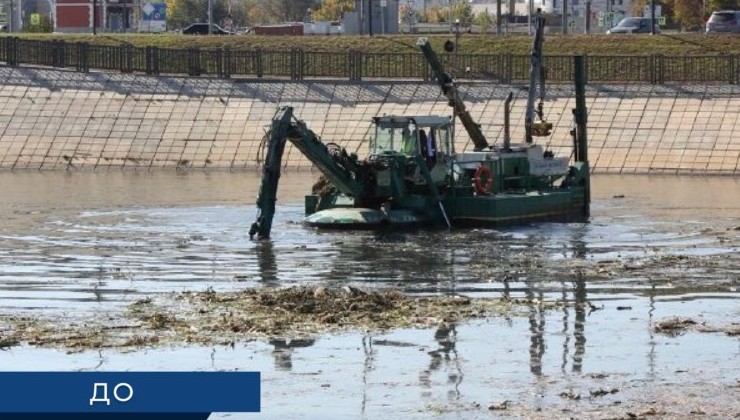 Очистка русла реки Инсар завершена в Саранске - «Экология России»