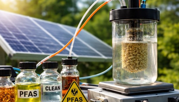 Технология на основе нитрида углерода предложена для борьбы с «вечными химикатами» - «Экология России»