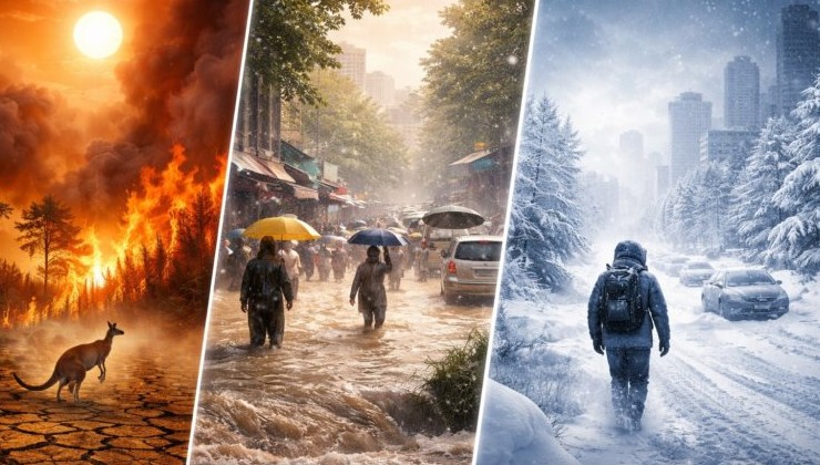 Жара, холод и осадки: ВМО о погодной ситуации в январе 2026 года - «В мире»