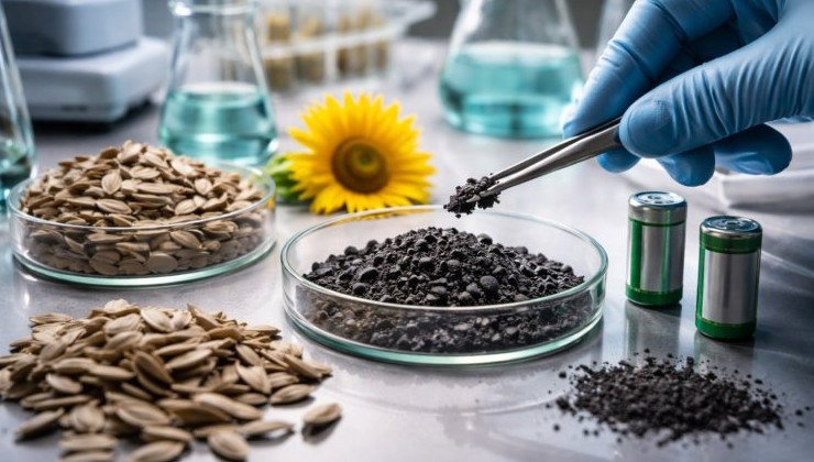 Батареи из отходов: ученые испытали аккумуляторы на основе шелухи подсолнечника - «Экология России»