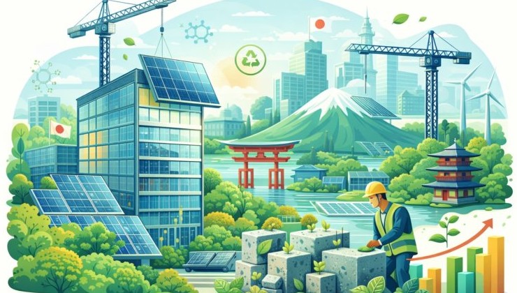 Япония делает ставку на «зелёные» материалы: стройка становится ключом к декарбонизации - «Зеленая Экономика»