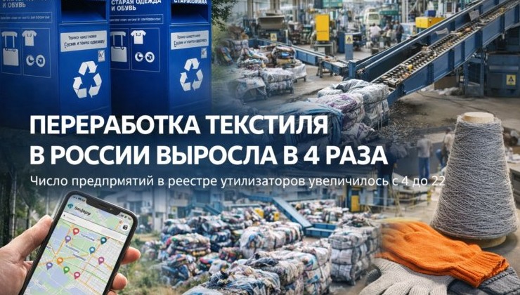 Рынок переработки одежды растёт: в реестре уже 22 предприятия - «Зеленая Экономика»